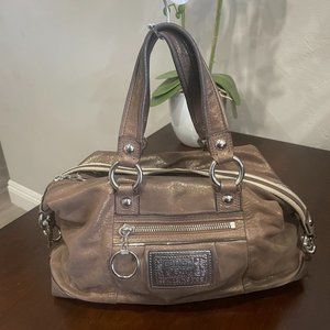 COACH Poppy Satchel Bag "Lucky Penny"/Copper Handbag